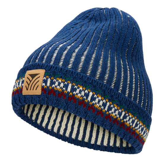 Dale Of Norway 1994 HAT Indigo Offwhite Mustard One size - PeakStyle