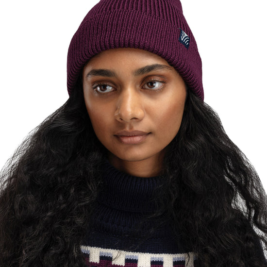 Dale Of Norway BOUVET BEANIE Wine One size - PeakStyle
