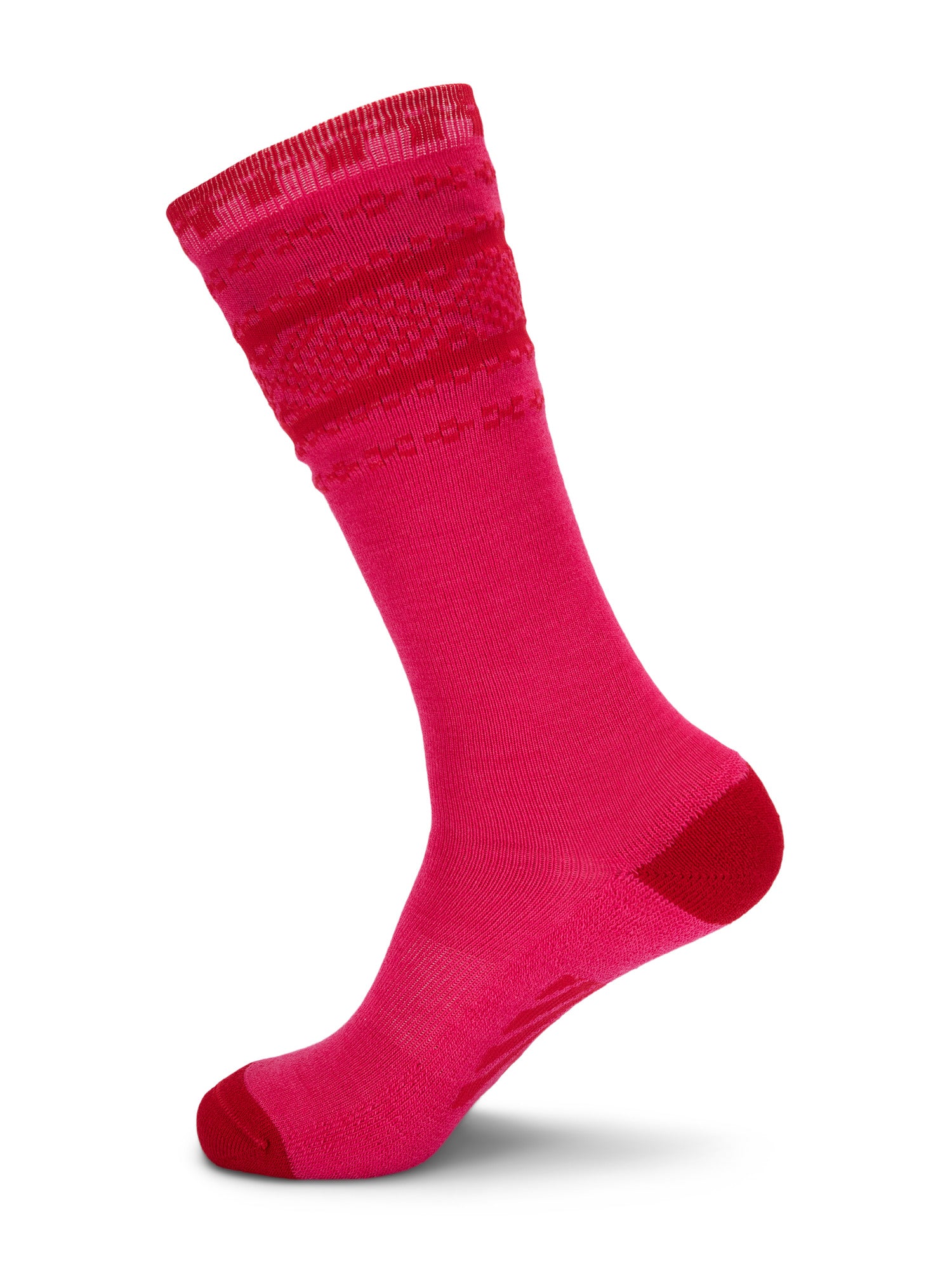 Dale Of Norway CORTINA KNEE SOCKS Pink Red M - PeakStyle