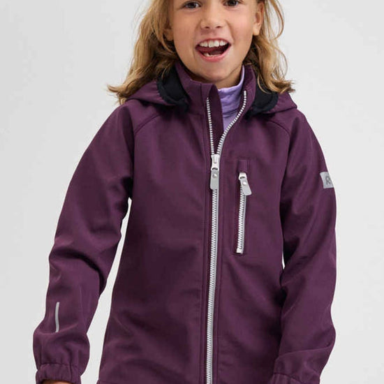 Reima Vantti Softshelljacke Kinder – Deep purple