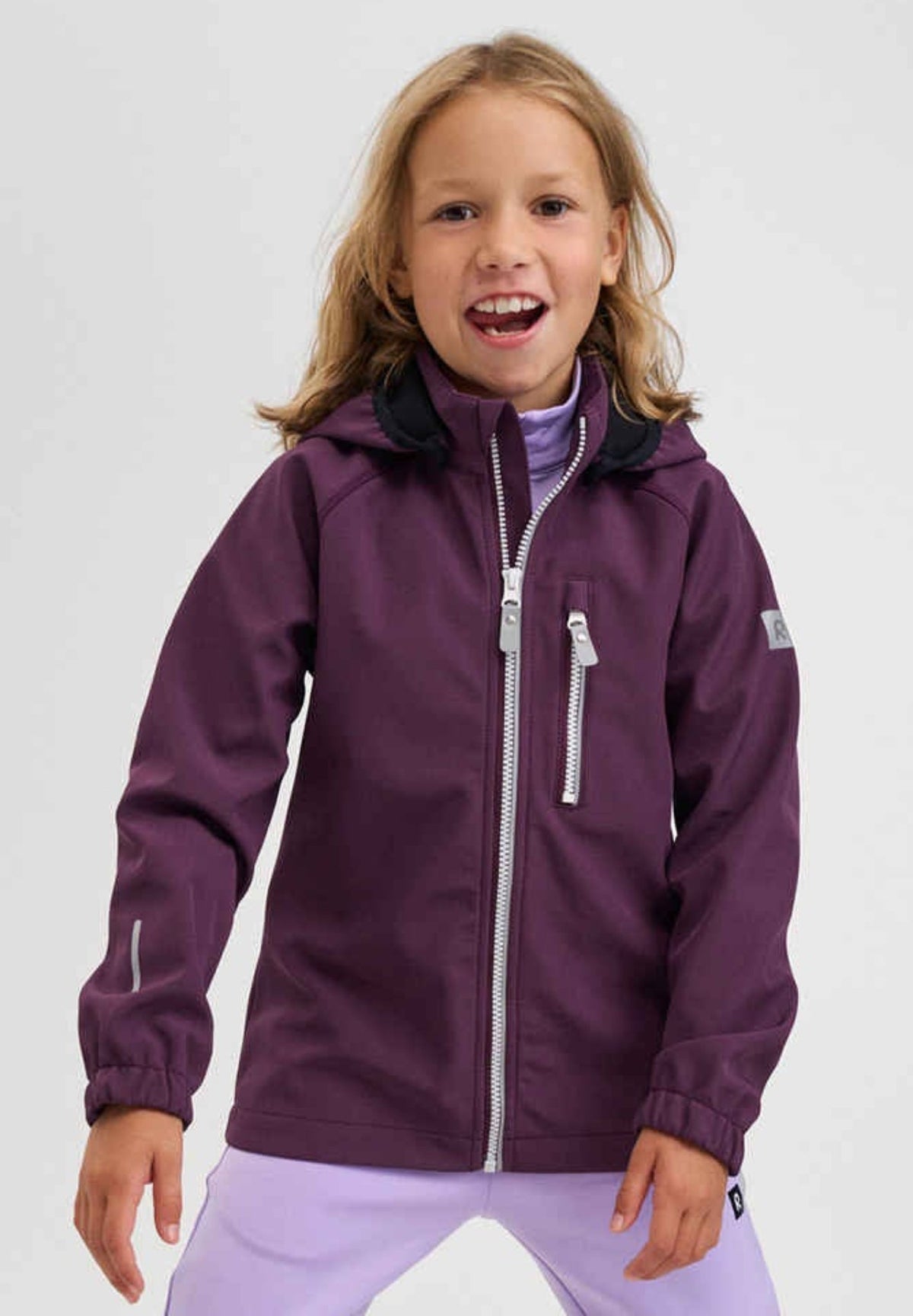 Reima Vantti Softshelljacke Kinder – Deep purple