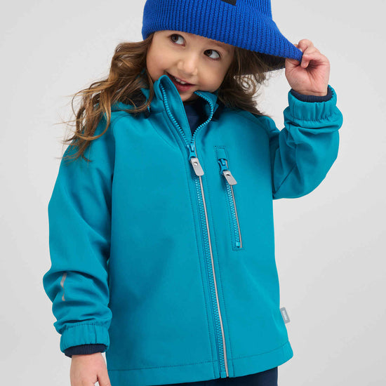 Reima Vantti Softshelljacke Kinder – Aquatic Blue