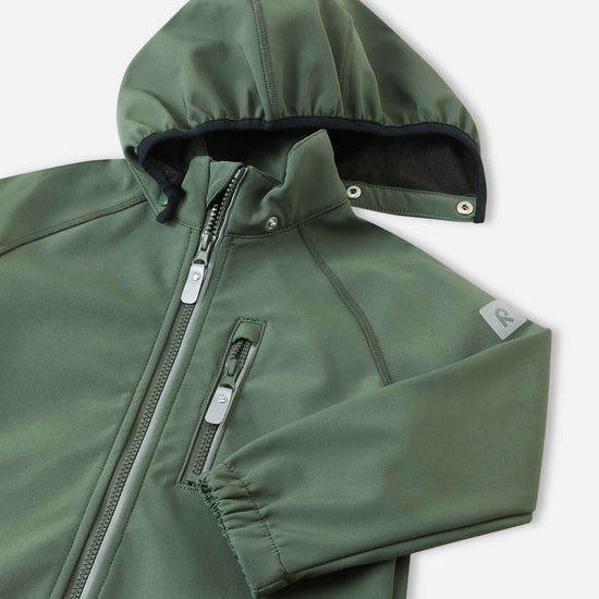 Reima Vantti Softshelljacke Kinder – Thyme green
