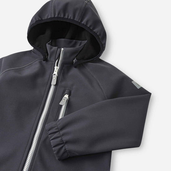 Reima Vantti Softshelljacke Kinder – Soft black