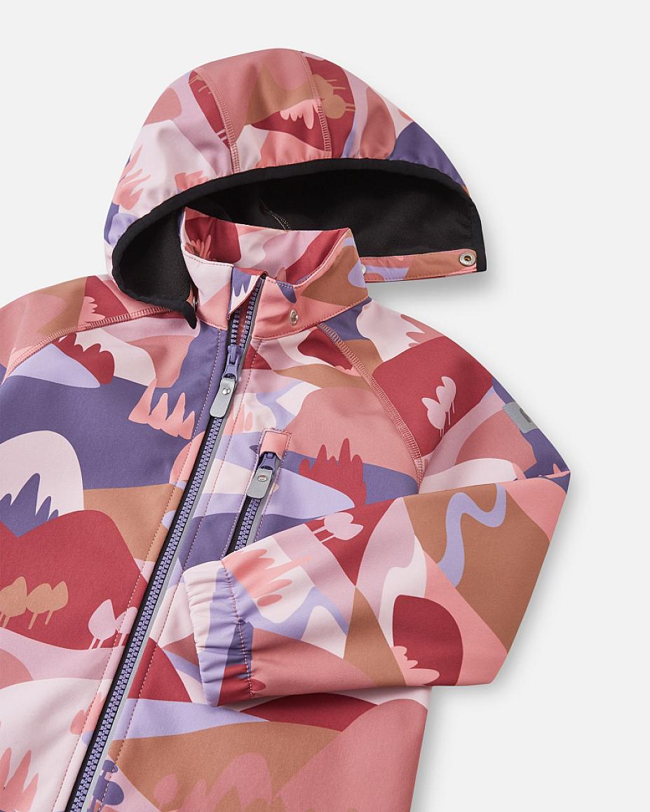 Reima Vantti Softshelljacke Kinder Rose Blush – Produktdetail