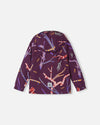 Reima Vantti Softshelljacke Kinder Deep Purple – Packshot Rückseite