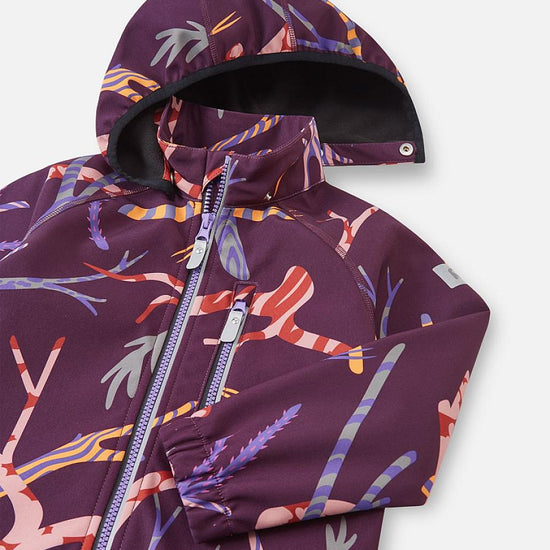 Reima Vantti Softshelljacke Kinder Deep Purple – Produktdetail