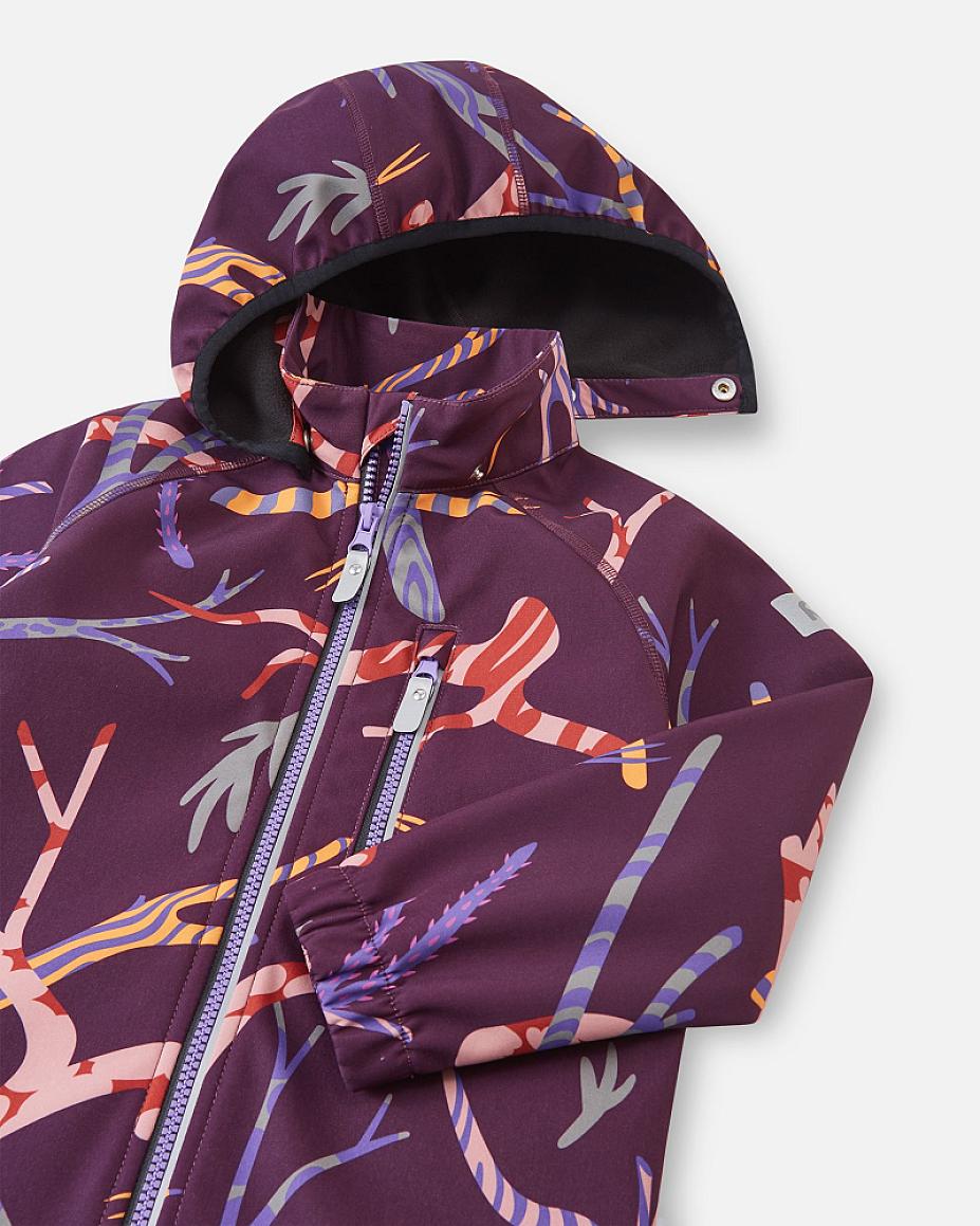 Reima Vantti Softshelljacke Kinder Deep Purple – Produktdetail
