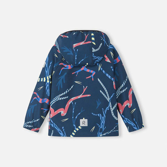 Reima Vantti Softshelljacke Kinder Navy – Packshot Rückseite