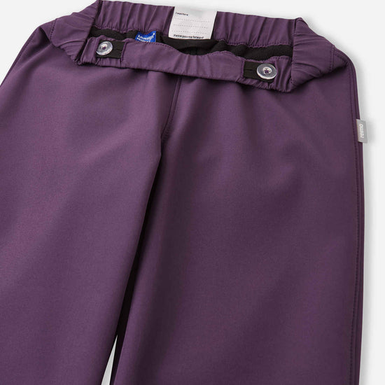 Reima Oikotie Softshellhose Kinder – Deep purple