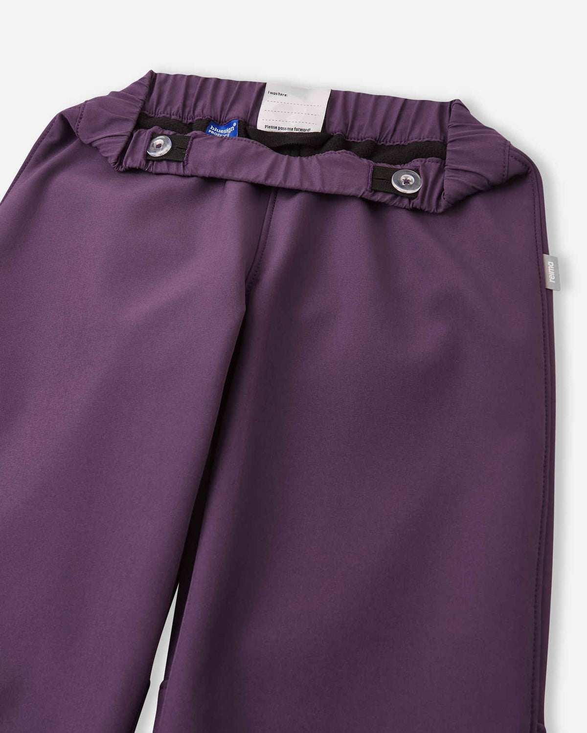 Reima Oikotie Softshellhose Kinder – Deep purple
