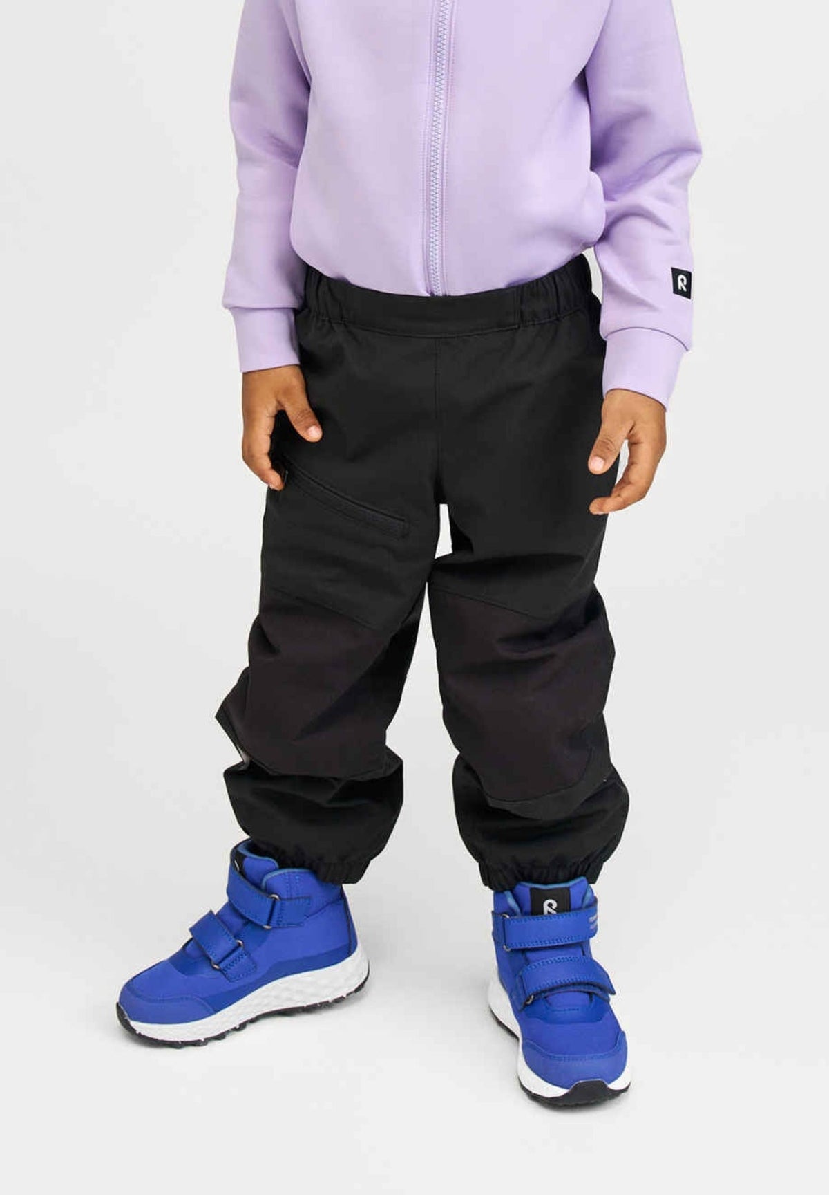 Reima Oikotie Softshellhose Kinder – Black
