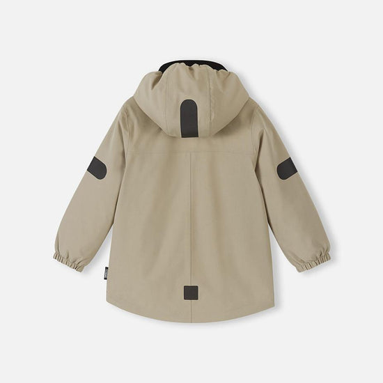Reima Symppis ReimaTec Übergangsjacke Kinder Earthy Beige – Packshot Rückseite 2