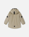 Reima Symppis ReimaTec Übergangsjacke Kinder Earthy Beige – Packshot Rückseite 2