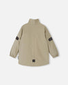 Reima Symppis ReimaTec Übergangsjacke Kinder Earthy Beige – Packshot Seitenansicht 3