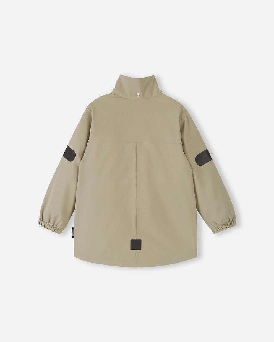 Reima Symppis ReimaTec Übergangsjacke Kinder Earthy Beige – Packshot Seitenansicht 3