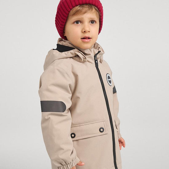 Reima Symppis ReimaTec Übergangsjacke Kinder Earthy Beige – Studioshot