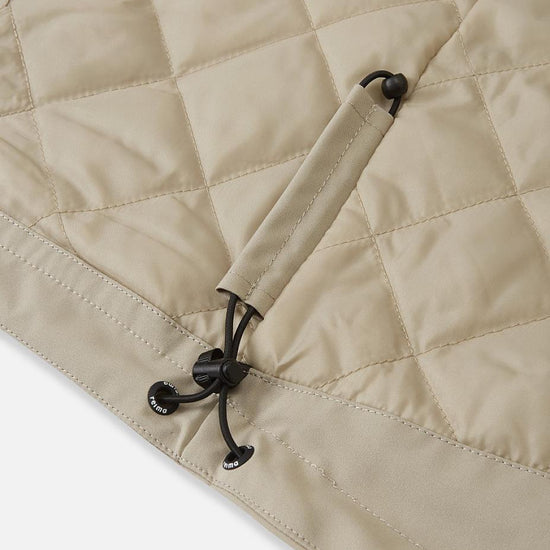 Reima Symppis ReimaTec Übergangsjacke Kinder Earthy Beige – Materialmakro