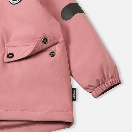 Reima Symppis ReimaTec Übergangsjacke Kinder Rose Blush – Materialmakro