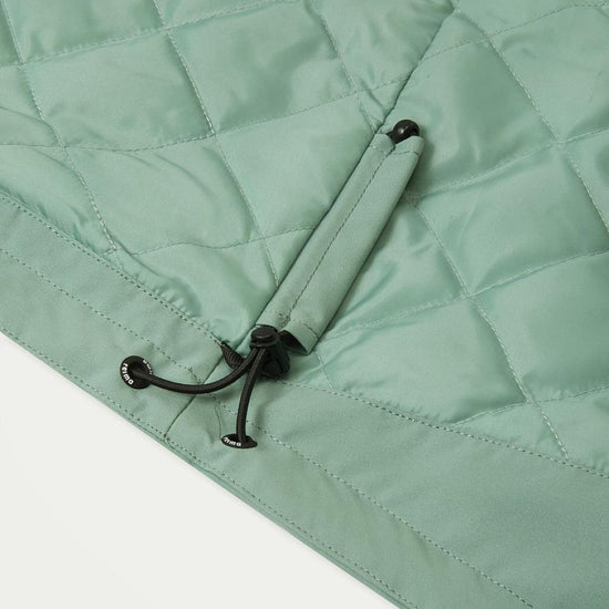 Reima Symppis ReimaTec Übergangsjacke Kinder Stone Green – Materialmakro