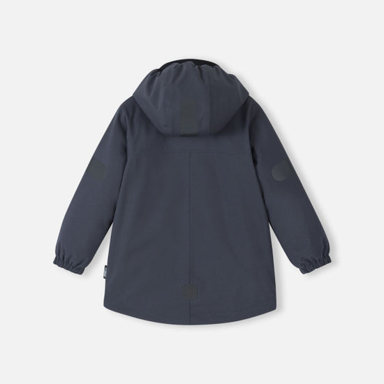 Reima Symppis ReimaTec Übergangsjacke Kinder Soft Black – Packshot Rückseite 2