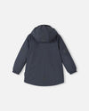 Reima Symppis ReimaTec Übergangsjacke Kinder Soft Black – Packshot Rückseite 2