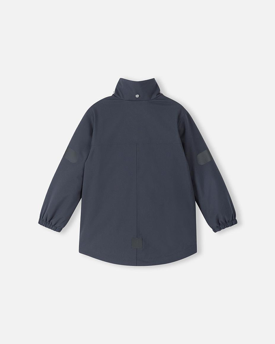 Reima Symppis ReimaTec Übergangsjacke Kinder Soft Black – Packshot Seitenansicht 3