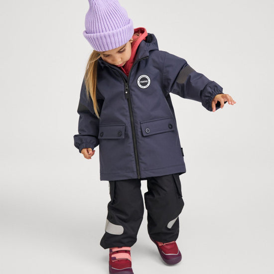 Reima Symppis ReimaTec Übergangsjacke Kinder Soft Black – Studioshot
