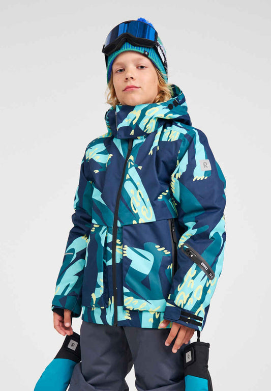 Reima Tirro ReimaTec Skijacke Kinder in Navy – Vorderansicht