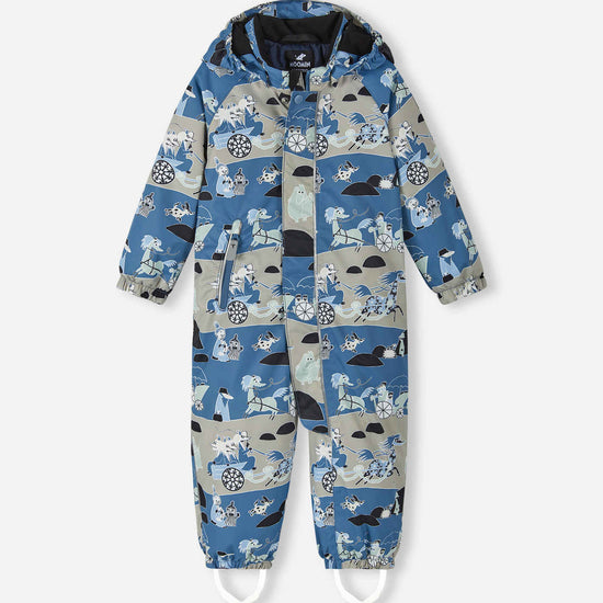 Reima Moomin Puhuri 5100116M – Blue Ocean – Ansicht 1
