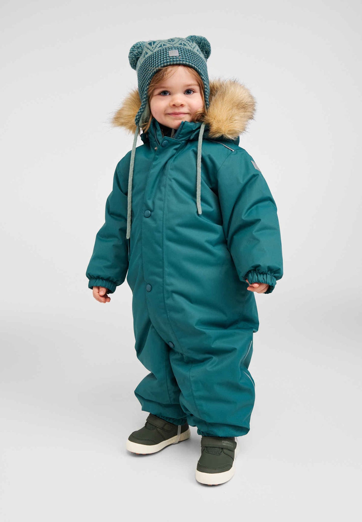 Reima Gotland Dark Teal – Studioshot 1