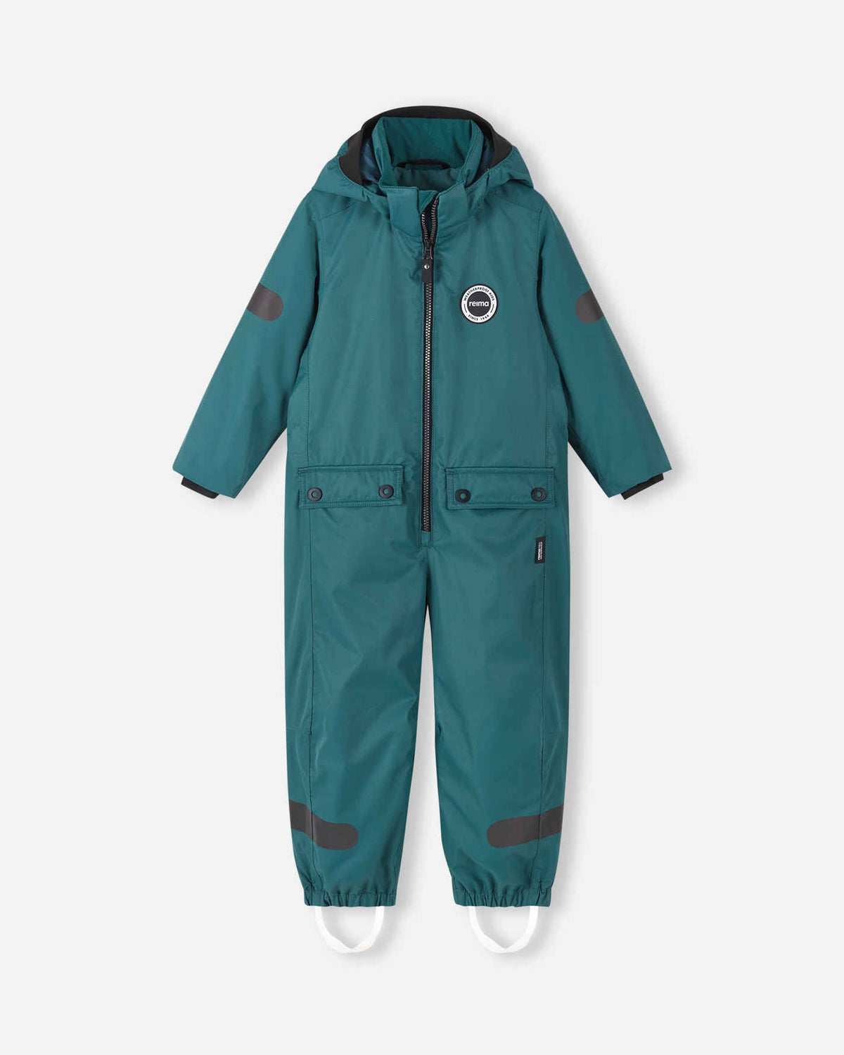 Reima Sevetti ReimaTec Übergangsoverall Kinder Dark Teal – Packshot Vorderseite