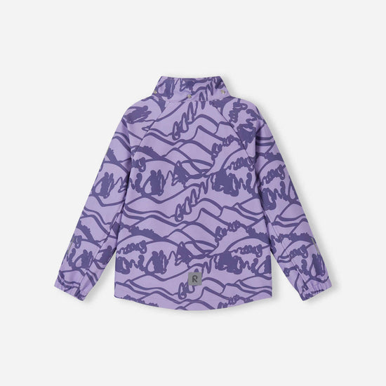 Reima Aitoo Softshelljacke Kinder in Blooming Lilac – Packshot