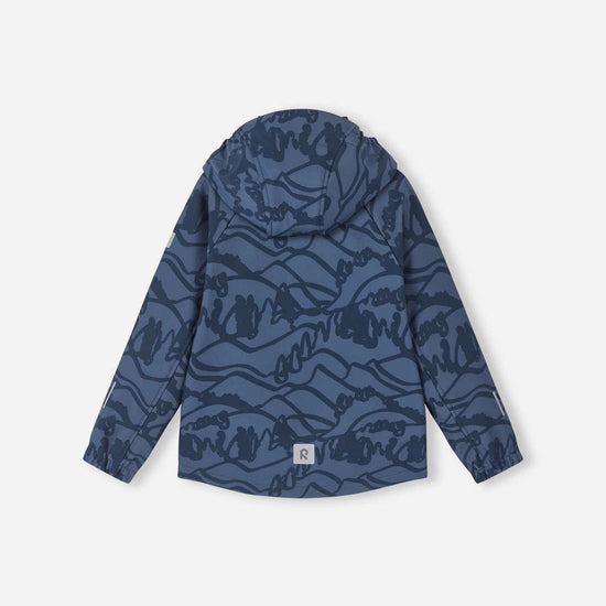 Reima Aitoo Softshelljacke Kinder in Navy – Packshot