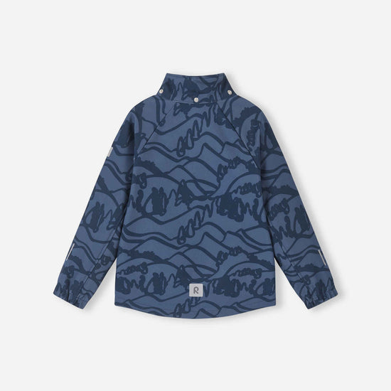 Reima Aitoo Softshelljacke Kinder in Navy – Packshot