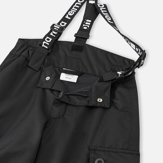 Reima Tiksi ReimaTec Schneehose Kinder Black – Packshot Seitenansicht