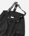 Reima Tiksi ReimaTec Schneehose Kinder Black – Packshot Seitenansicht