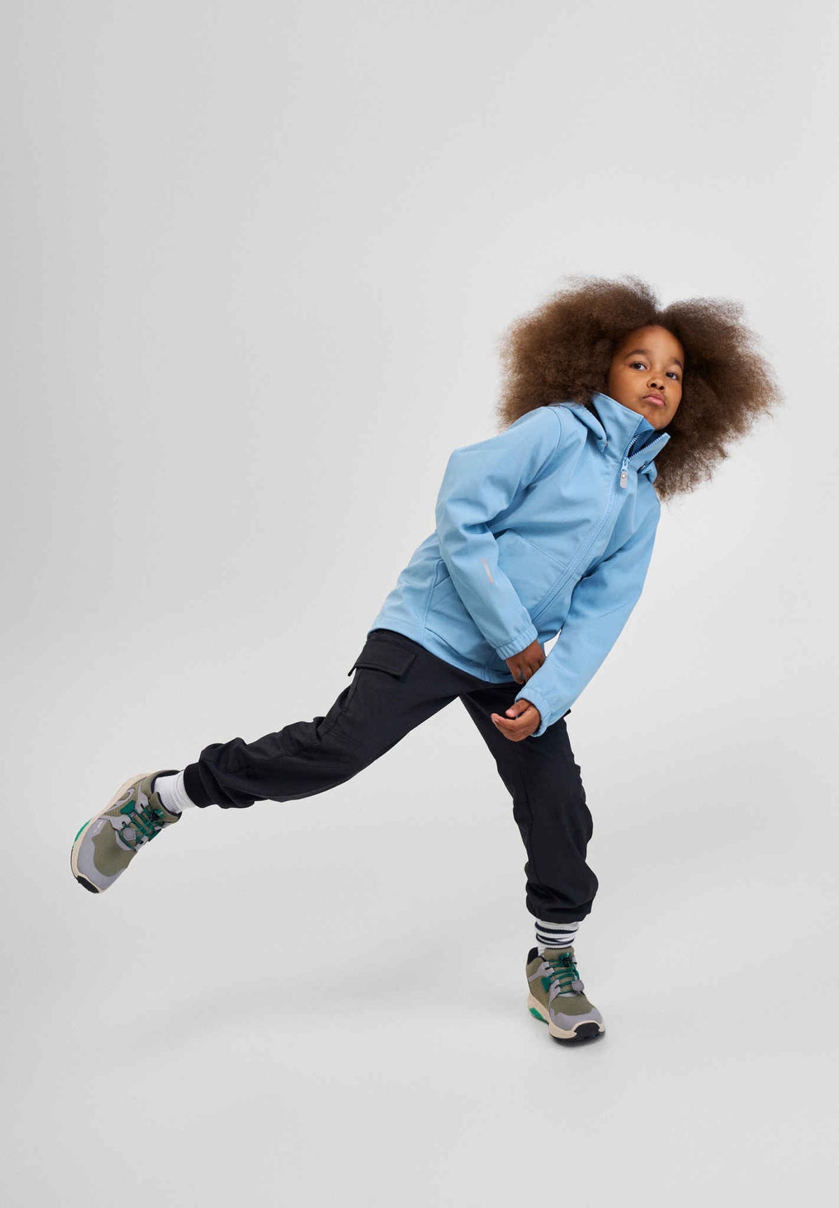 Reima Hypytys Outdoorhose Kinder – Black