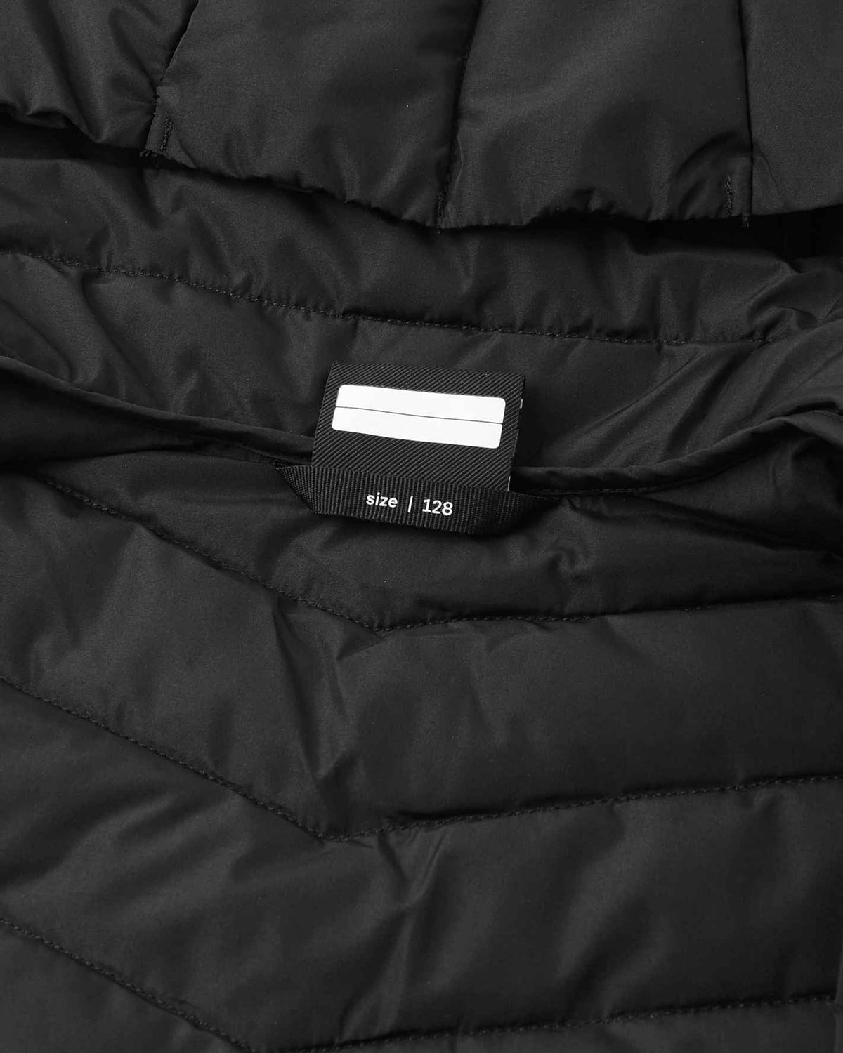 Reima Uumaja leichte Isolationsjacke Kinder Black – Namensschild-Detail