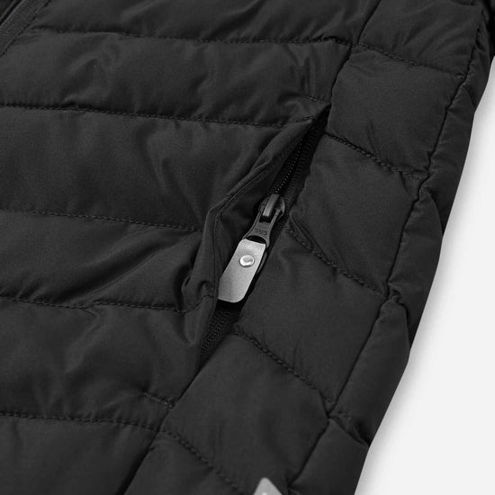 Reima Uumaja leichte Isolationsjacke Kinder Black – Taschendetail