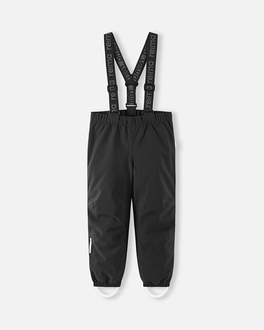 Reima Hauskin ReimaTec Regenhose Kinder Black – Packshot Vorderseite