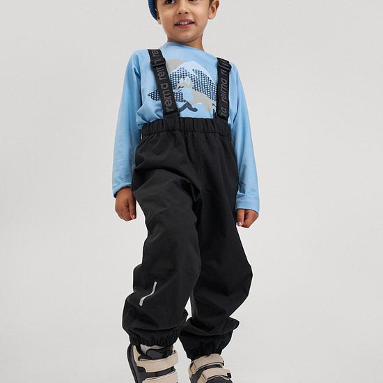 Reima Hauskin ReimaTec Regenhose Kinder Black – Packshot Rückseite