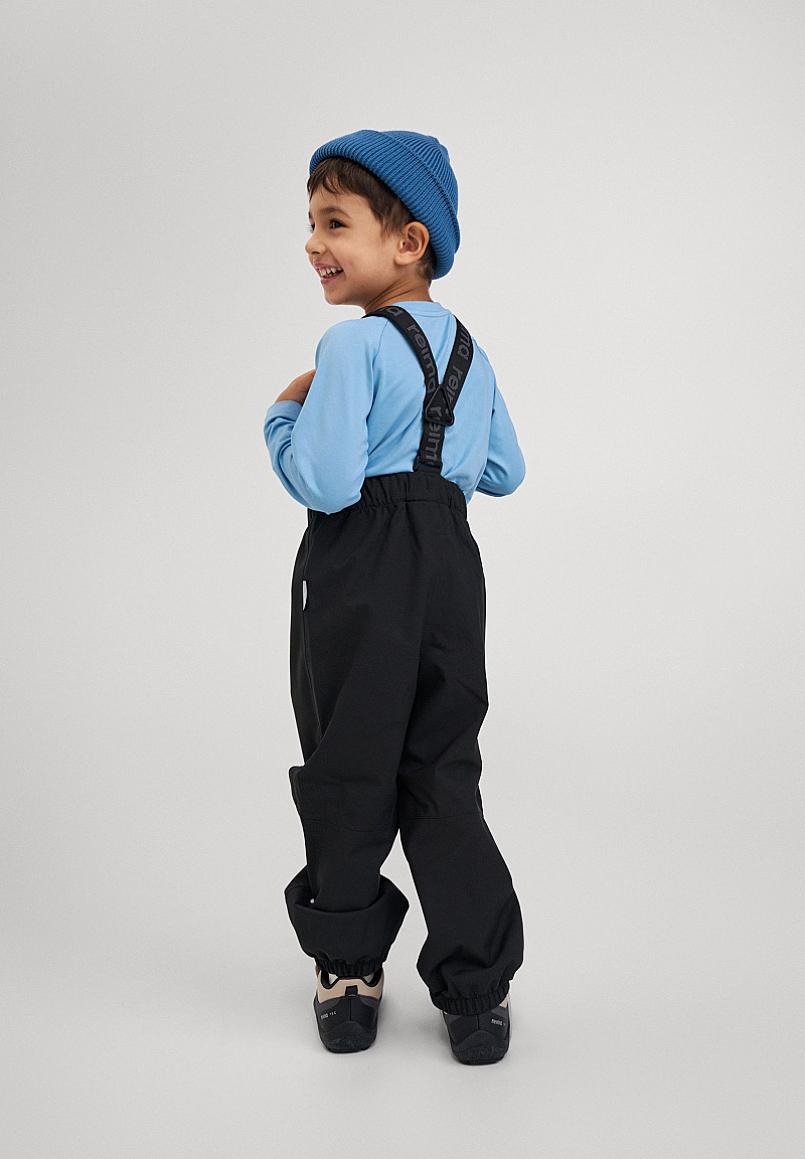 Reima Hauskin ReimaTec Regenhose Kinder Black – Materialmakro