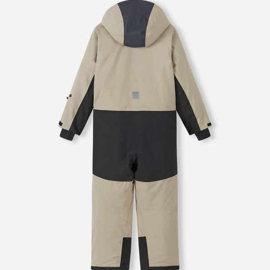 Reima Skaulo ReimaTec Schneeanzug Kinder Earthy Beige – Packshot Rückseite