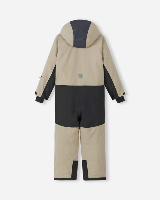 Reima Skaulo ReimaTec Schneeanzug Kinder Earthy Beige – Packshot Rückseite