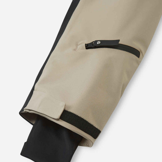 Reima Skaulo ReimaTec Schneeanzug Kinder Earthy Beige – Ärmeldetail