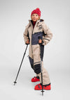 Reima Skaulo ReimaTec Schneeanzug Kinder Earthy Beige – Lifestyle Gesamtansicht