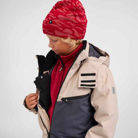 Reima Skaulo ReimaTec Schneeanzug Kinder Earthy Beige – Lifestyle Detail