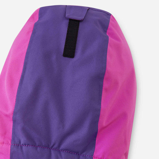 Reima Skaulo ReimaTec Schneeanzug Kinder Fucshia – Kniedetail