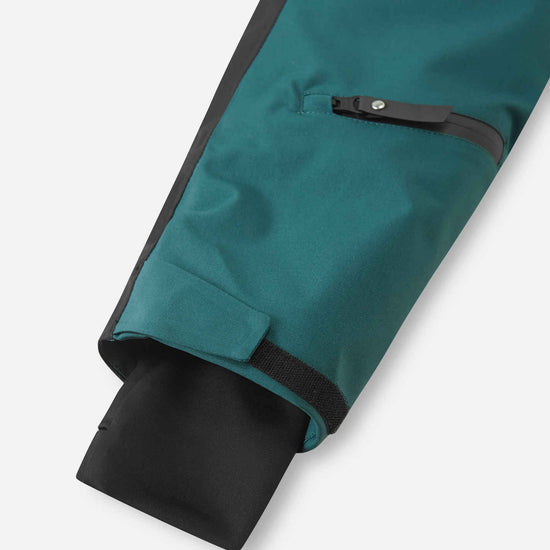Reima Skaulo ReimaTec Schneeanzug Kinder Dark Teal – Ärmeldetail
